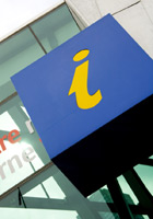 Image of the international symbol for information